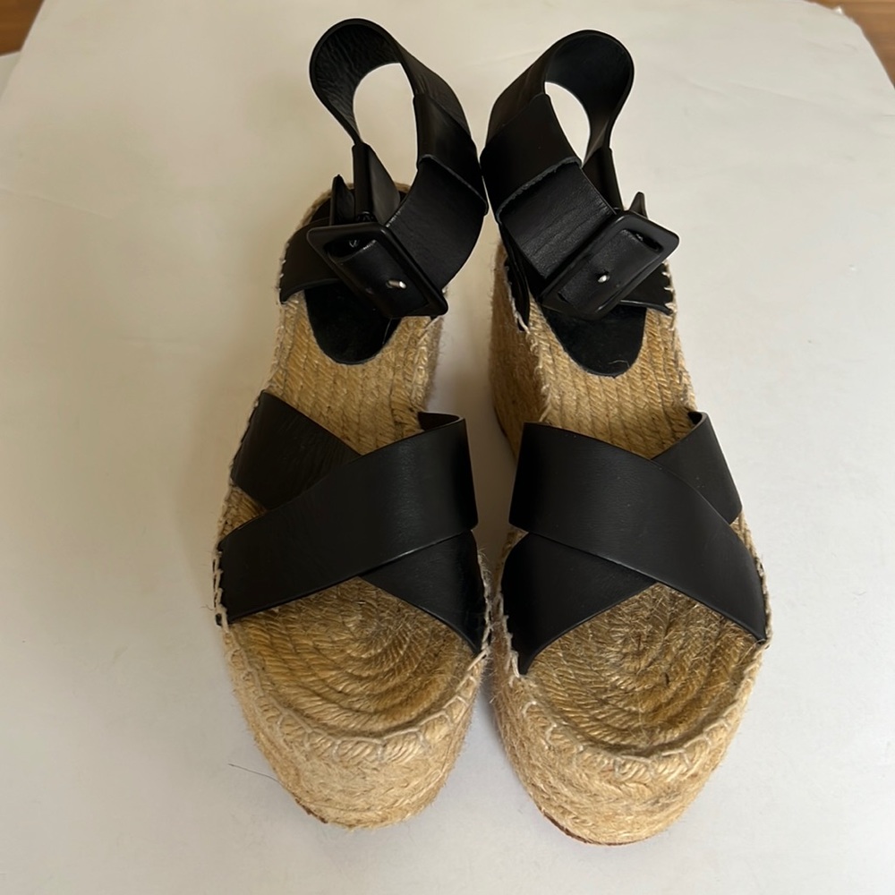Celine platform espadrilles